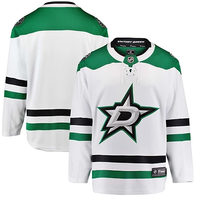Men's Fanatics White Dallas Stars Away  Breakaway Jersey