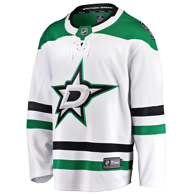 Maillot extérieur Fanatics Dallas Stars Breakaway blanc pour hommes