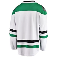 Maillot extérieur Fanatics Dallas Stars Breakaway blanc pour hommes