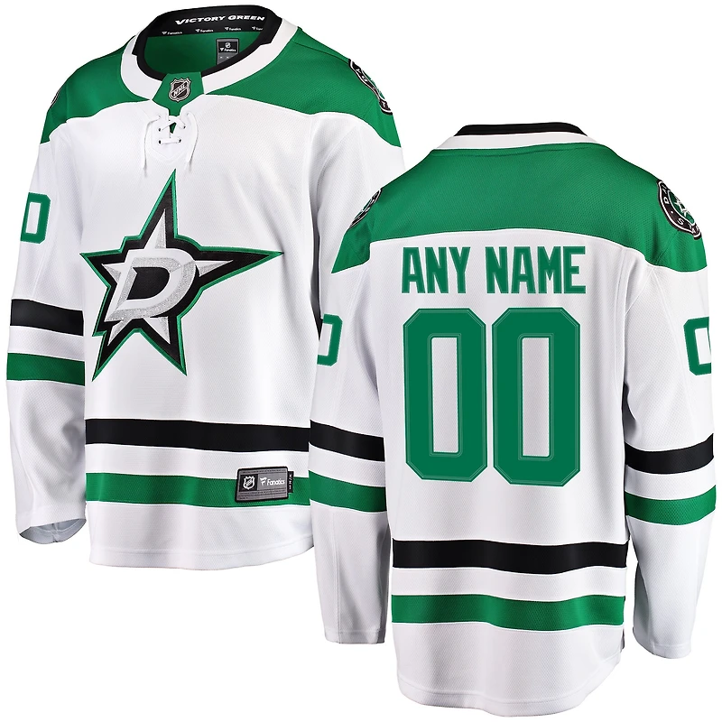 Men's Fanatics White Dallas Stars Breakaway - Custom Jersey