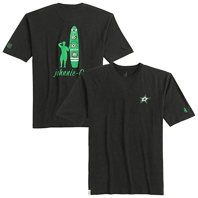 T-shirt anthracite chiné pour homme de la marque Johnnie-O Dallas Stars