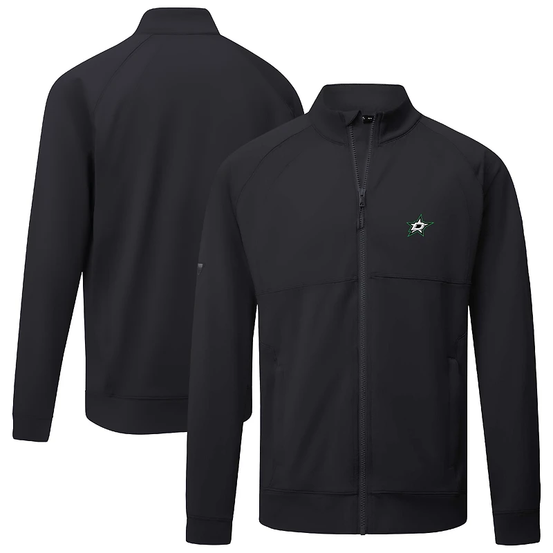 Veste entièrement zippée noire Dallas Stars Insignia Core pour homme Levelwear