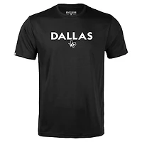 T-shirt capsule Richmond City pour homme Dallas Stars noir Levelwear