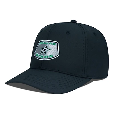 Casquette Rise Skylight Flex noire pour homme de Levelwear Dallas Stars
