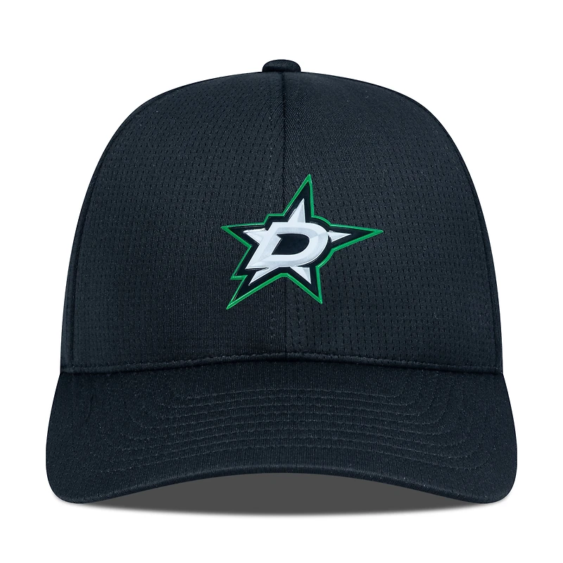 Casquette ajustable structurée Zephyr Insignia Core noire Dallas Stars pour homme Levelwear