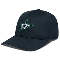 Men's Levelwear Black Dallas Stars Zephyr Insignia Core Structured Adjustable Hat