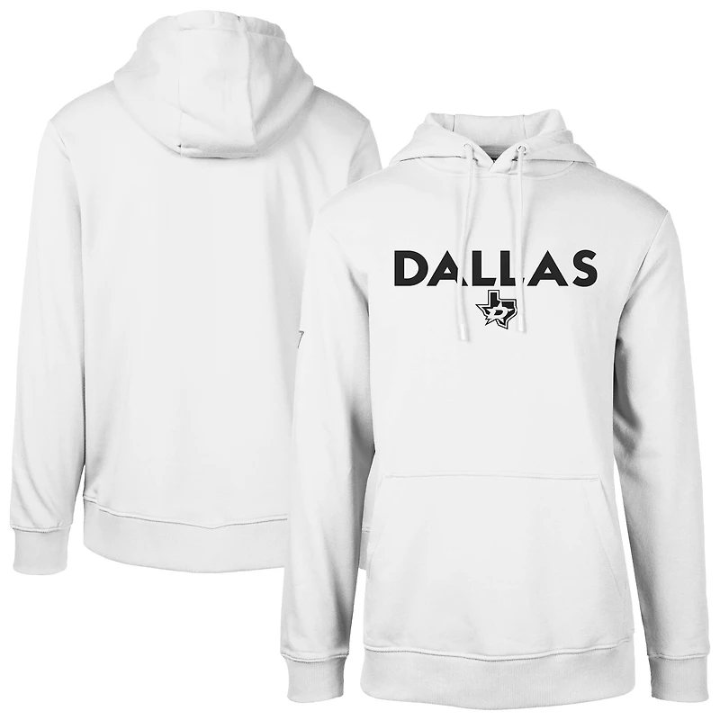 Sweat à capuche blanc Dallas Stars Podium City Capsule pour homme de Levelwear