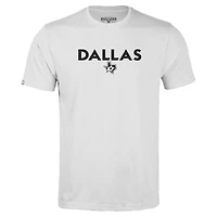 T-shirt capsule Richmond City pour homme Dallas Stars blanc Levelwear