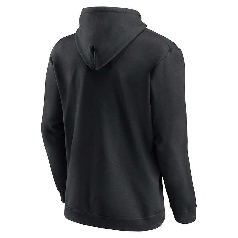 Men's Logo Athletic Black Dallas Stars Essential Hoodie