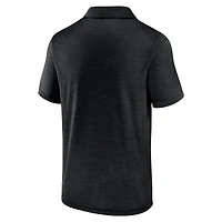 Men's Logo Athletic Black Dallas Stars Unstoppable Polo