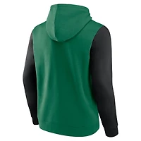 Men's Logo Athletic Kelly Green Dallas Stars Deliver Fleece Pullover Hoodie
