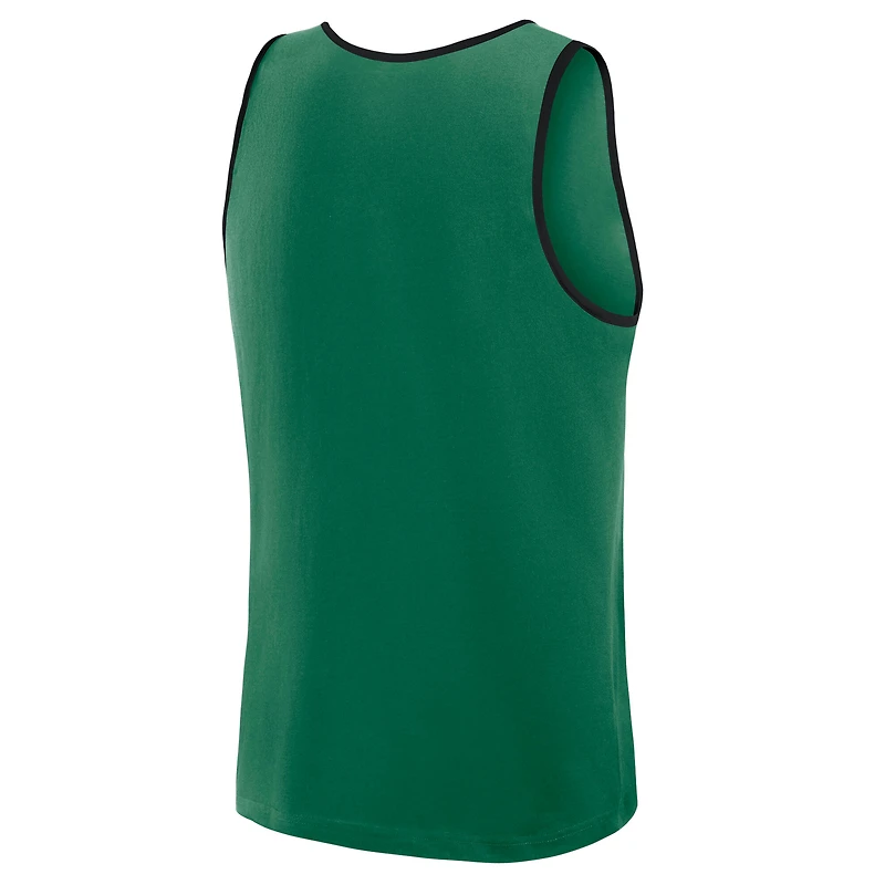 Débardeur athlétique à logo Kelly Green Dallas Stars pour homme, succès inégalé