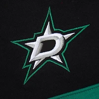 Men's Mitchell & Ness Black Dallas Stars Head Coach Slogan Pullover Hoodie