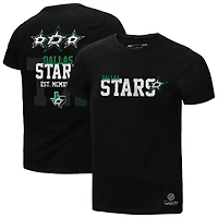 T-shirt noir domicile des Dallas Stars pour homme Mitchell & Ness