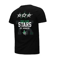 T-shirt noir domicile des Dallas Stars pour homme Mitchell & Ness