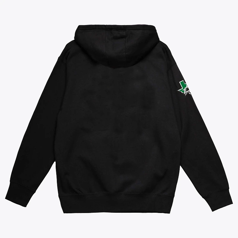 Sweat à capuche noir Mitchell & Ness Dallas Stars pour homme
