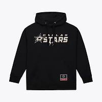 Sweat à capuche Mitchell & Ness True Timber Camo noir Dallas Stars pour homme