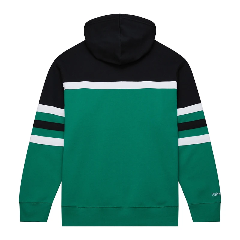 Sweat à capuche pour hommes Mitchell & Ness Kelly vert/noir Dallas Stars Head Coach