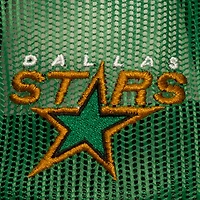 Casquette trucker ajustable Mitchell & Ness Kelly Green Dallas Stars Head Coach pour homme