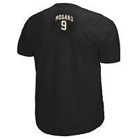 T-shirt noir avec nom et numéro des Stars de Dallas Mike Modano Mitchell & Ness pour hommes