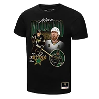 Men's Mitchell & Ness Mike Modano Black Dallas Stars Player Collage Name Number T-Shirt