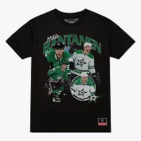 Men's Mitchell & Ness Mikko Rantanen Black Dallas Stars Player Collage T-Shirt