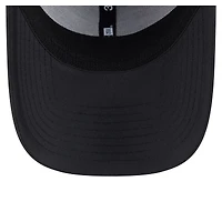 Men's New Era  Black Dallas Stars Blackout 39THIRTY Flex Fit Hat