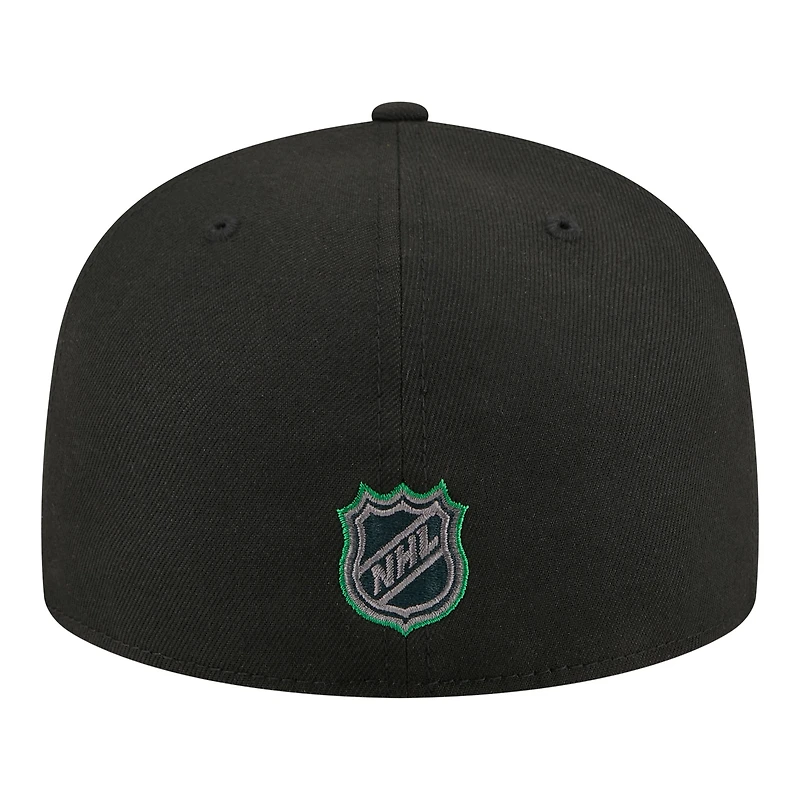 Casquette ajustée New Era 59FIFTY pour homme, noire