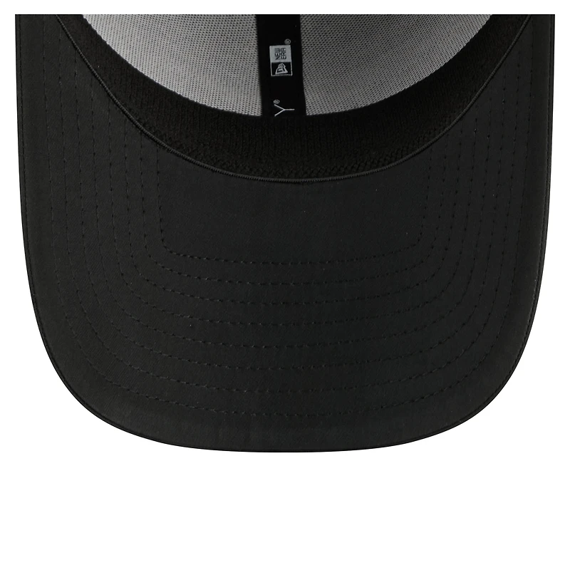 Men's New Era Black Dallas Stars Logo 39THIRTY Flex Hat