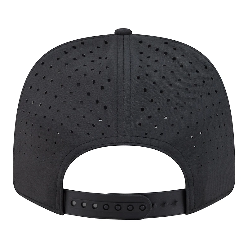 Men's New Era Black Dallas Stars Sport Vented 9SEVENTY Rope Adjustable Hat