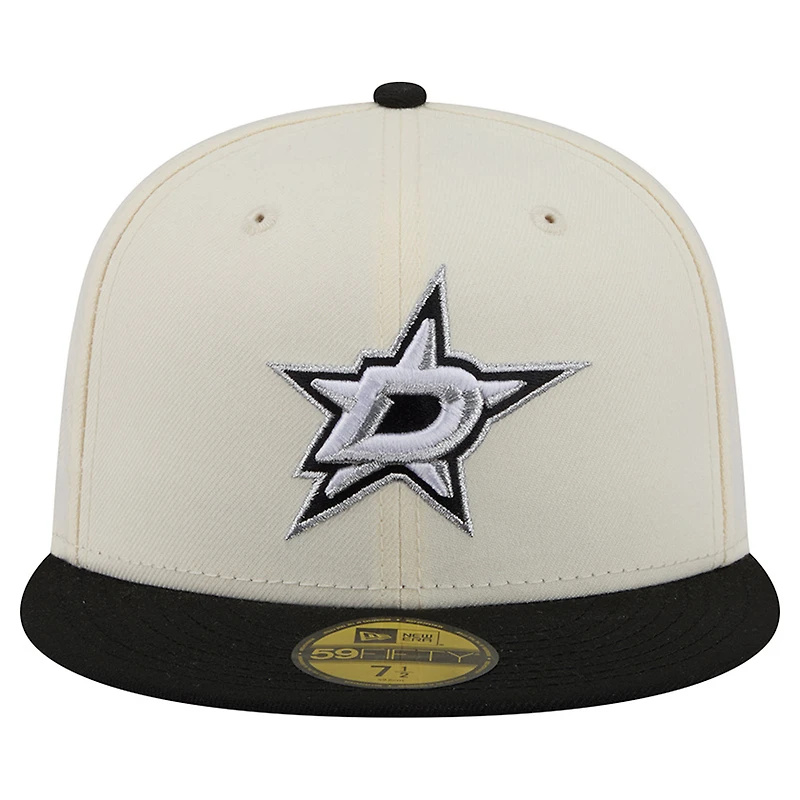 Men's New Era Cream Dallas Stars 250th Anniversary of the United States Two-Tone 59FIFTY Fitted Hat