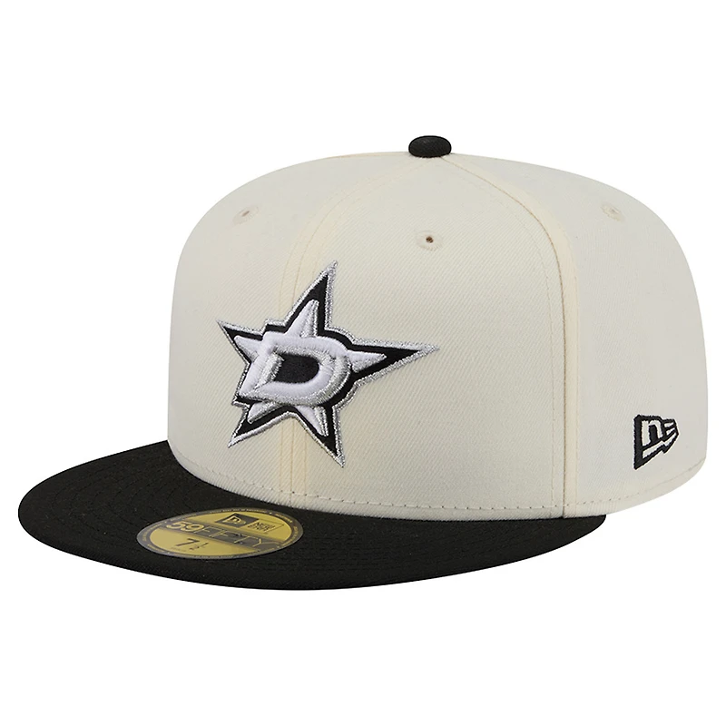 Men's New Era Cream Dallas Stars 250th Anniversary of the United States Two-Tone 59FIFTY Fitted Hat
