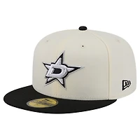 Men's New Era  Cream Dallas Stars 250th Anniversary of the United States Two-Tone 59FIFTY Fitted Hat