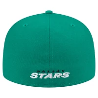 Casquette ajustée Deceptor 59FIFTY verte pour homme des Dallas Stars de New Era