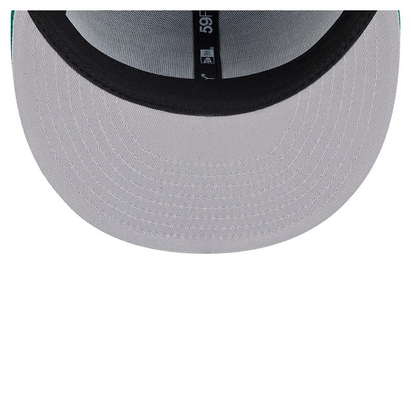 Men's New Era  Green Dallas Stars Deceptor 59FIFTY Fitted Hat
