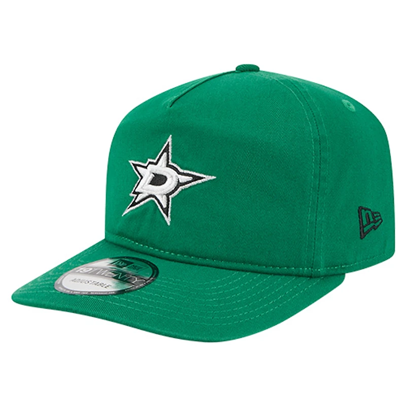 Men's New Era Kelly Green Dallas Stars 19TWENTY Adjustable Hat