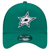 Casquette ajustable 9FORTY Core A-Frame Dallas Stars Kelly Green New Era pour homme