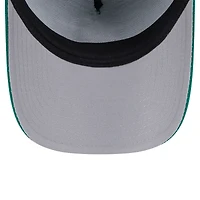 Men's New Era  Kelly Green Dallas Stars Core A-Frame 9FORTY Adjustable Hat