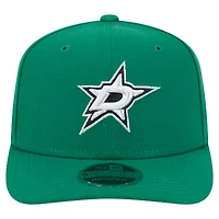 Casquette ajustable 9SEVENTY basique vert Kelly New Era pour homme avec logo des Dallas Stars