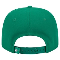 Men's New Era Kelly Green Dallas Stars Logo Basic 9SEVENTY Adjustable Hat