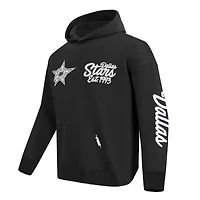 Men's Pro Standard  Black Dallas Stars Paint the City Pullover Hoodie