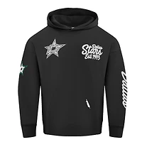 Men's Pro Standard  Black Dallas Stars Paint the City Pullover Hoodie