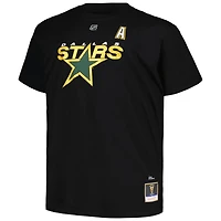 Profil pour homme Mike Modano Noir Dallas Stars Big & Tall Nom et numéro T-shirt