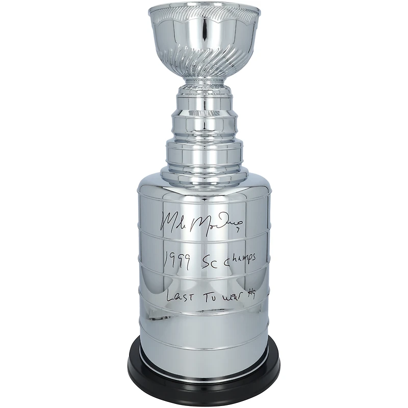 Mike Modano Dallas Stars Autographed 2' Replica Stanley Cup with Multiple Inscriptions - Limited Edition of 5