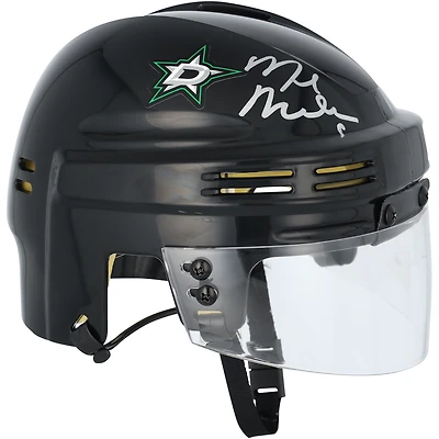 Mike Modano Dallas Stars Autographed Black Mini Helmet