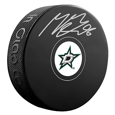 Rondelle de hockey dédicacée des Stars de Dallas par Mikko Rantanen
