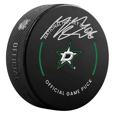 Rondelle de match officielle autographiée par Mikko Rantanen des Dallas Stars