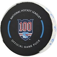Mikko Rantanen Dallas Stars Game-Used Goal Puck vs. New York Rangers on December 2, 2025