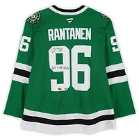 Mikko Rantanen Dallas Stars Kelly Green Fanatics Premium Jersey with "GM 7 HT 5/3/25" Inscription - Limited Edition of 25