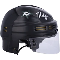 Casque mini noir autographié par Thomas Harley Dallas Stars